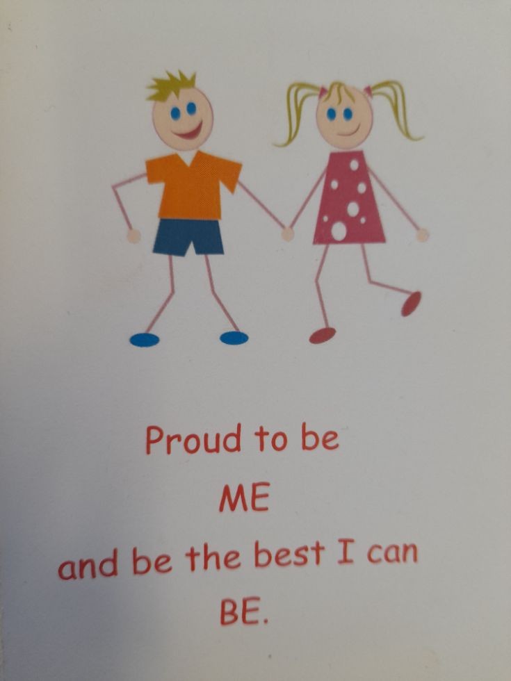 Our whole school positive affirmation which we say regularly