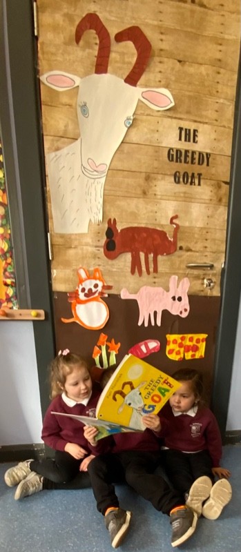 The Greedy Goat Door by Petr Horacek -Nursery