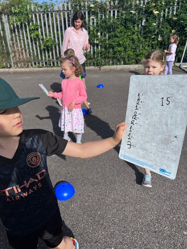 ASW 2023 Infants Orienteering - Counting Cones