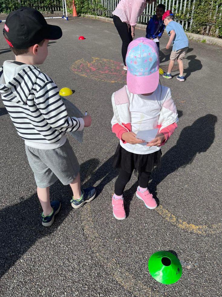 ASW 2023 Infants Orienteering - Counting Cones
