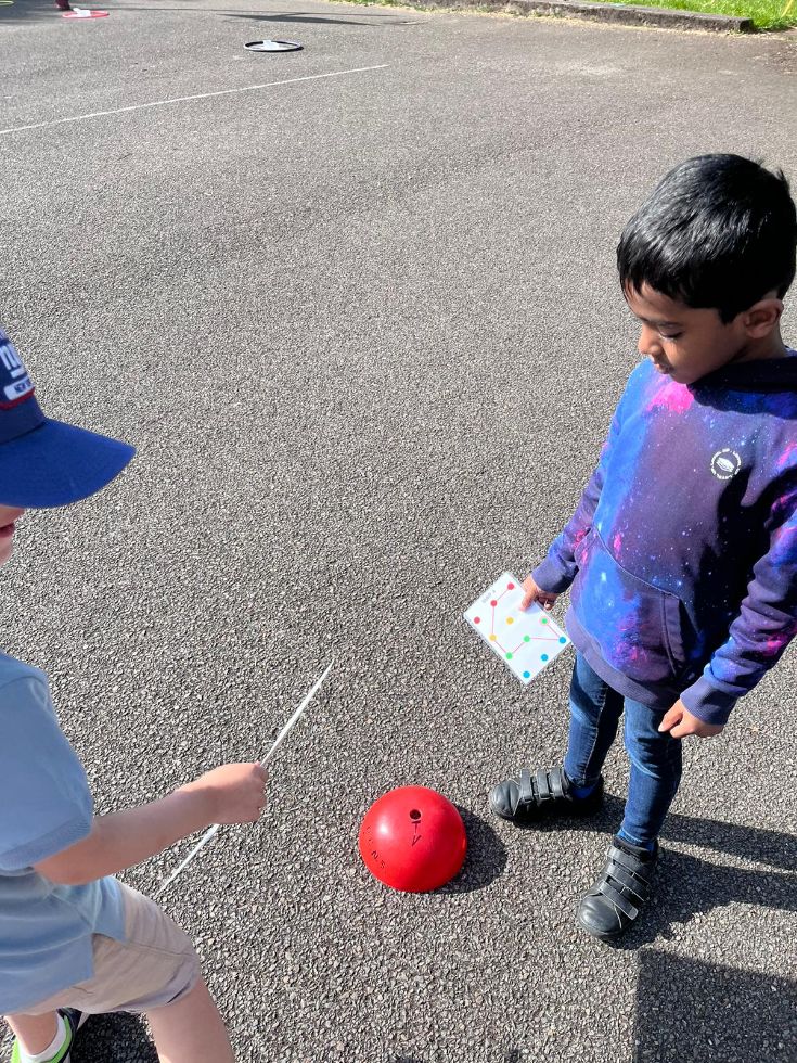 ASW 2023 Infants Orienteering - Counting Cones