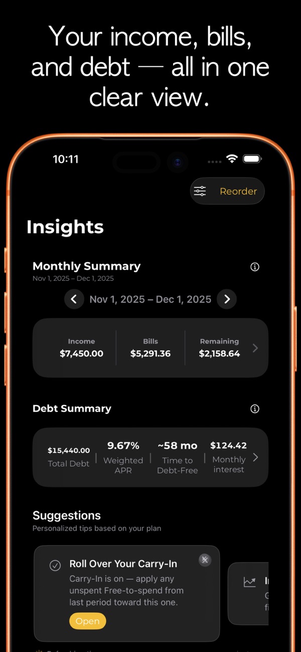 CheqMate: Paycheck Planner screenshot 4