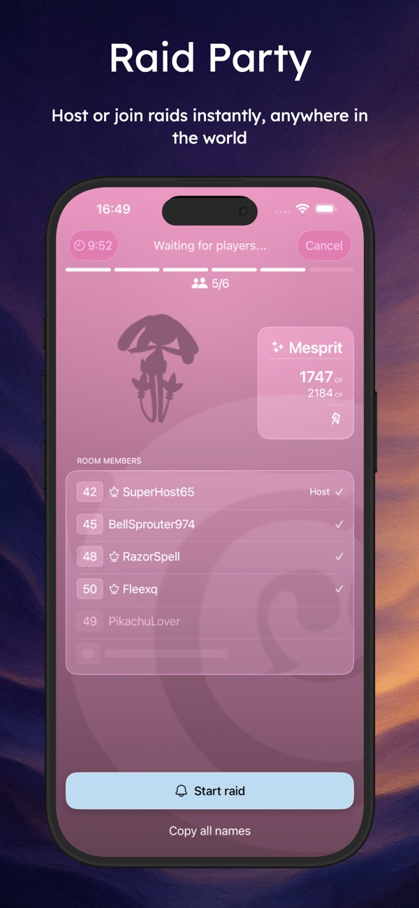 PokeRadar - Events, IV, Raids screenshot 3