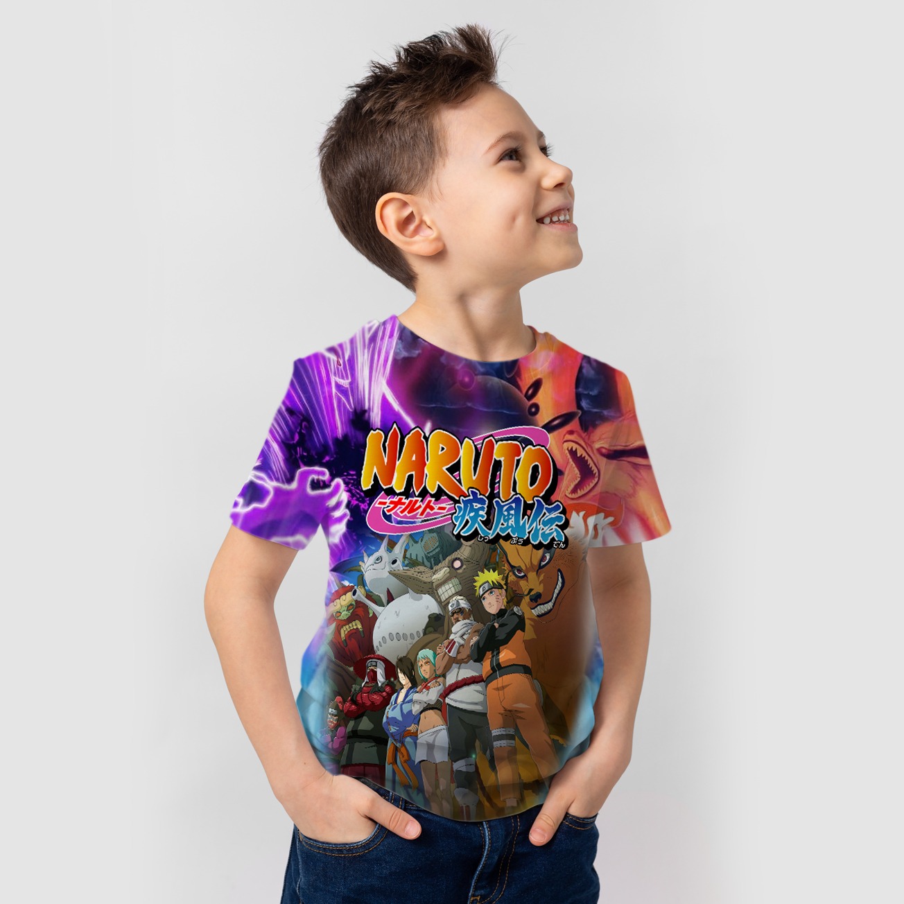 Polera Niño Naruto