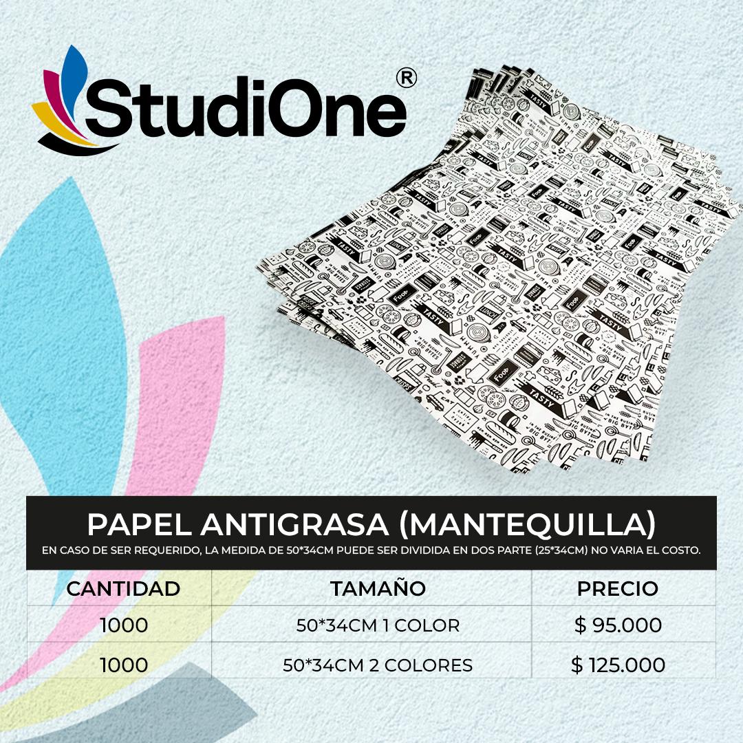 Papel Antigrasa (Mantequilla)