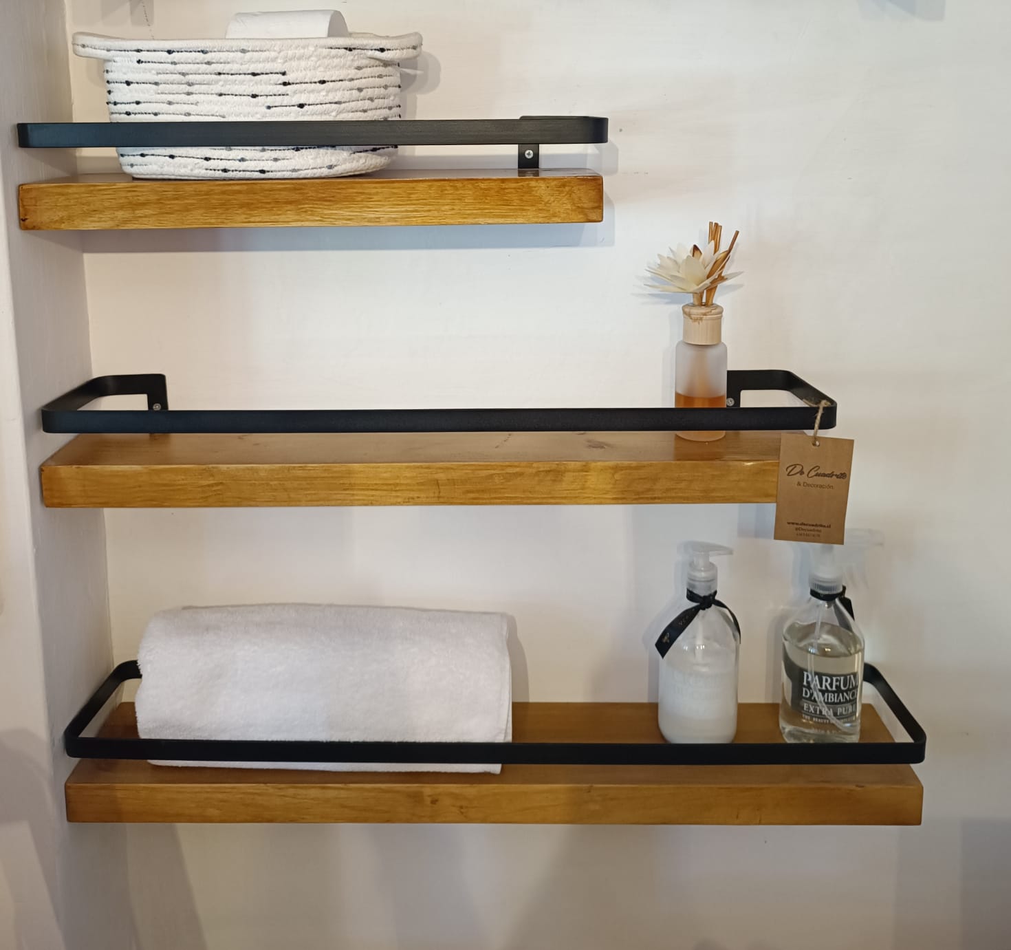 REPISA MADERA FIERRO