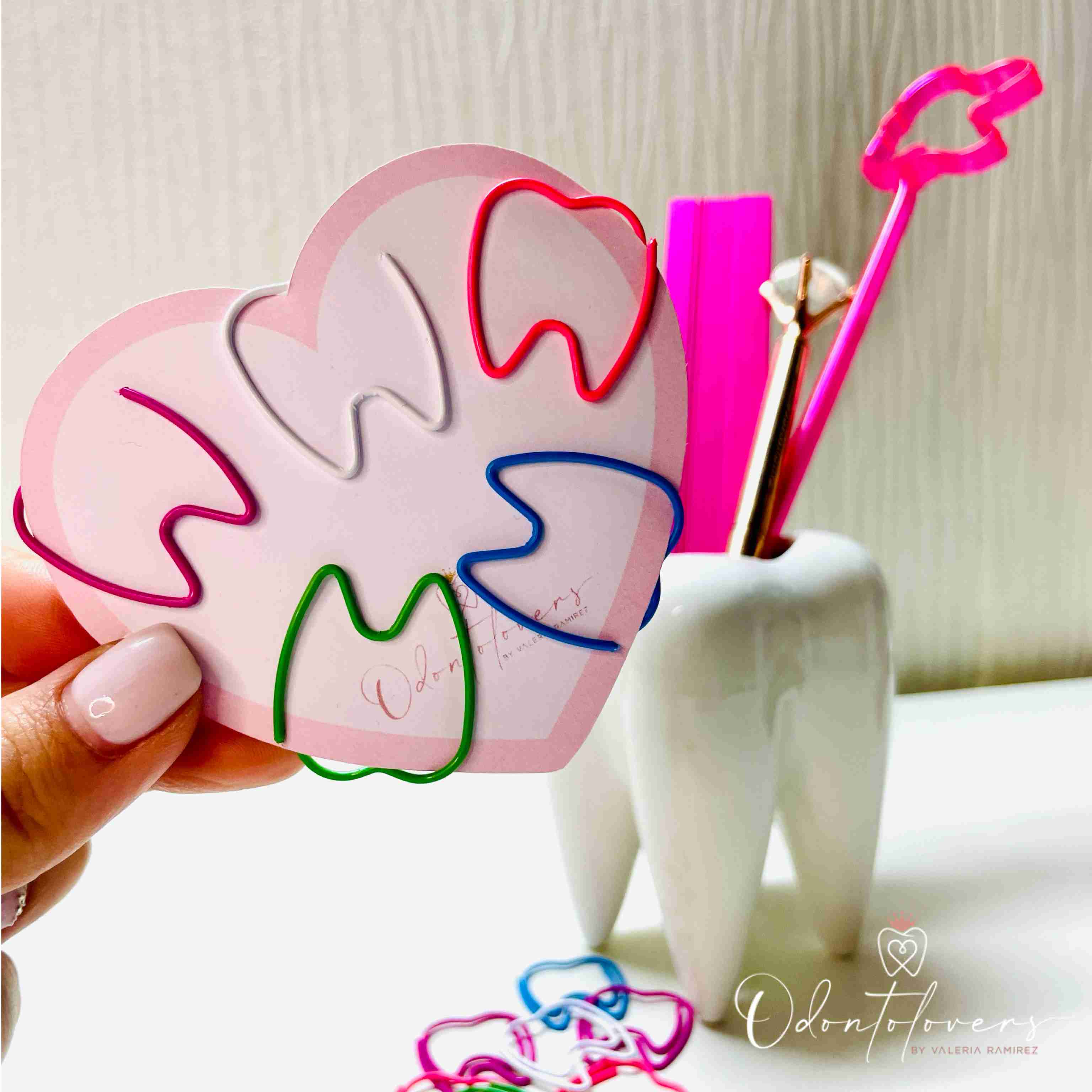 Clips muelita colores (10 u.)