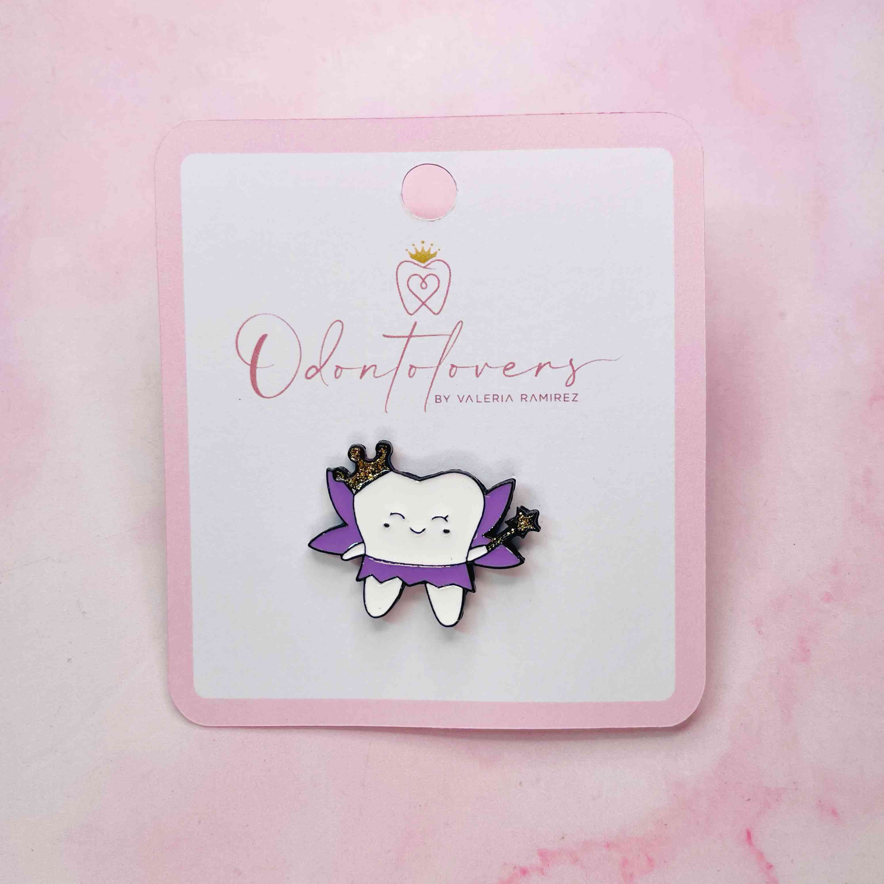 Pin hadita purple