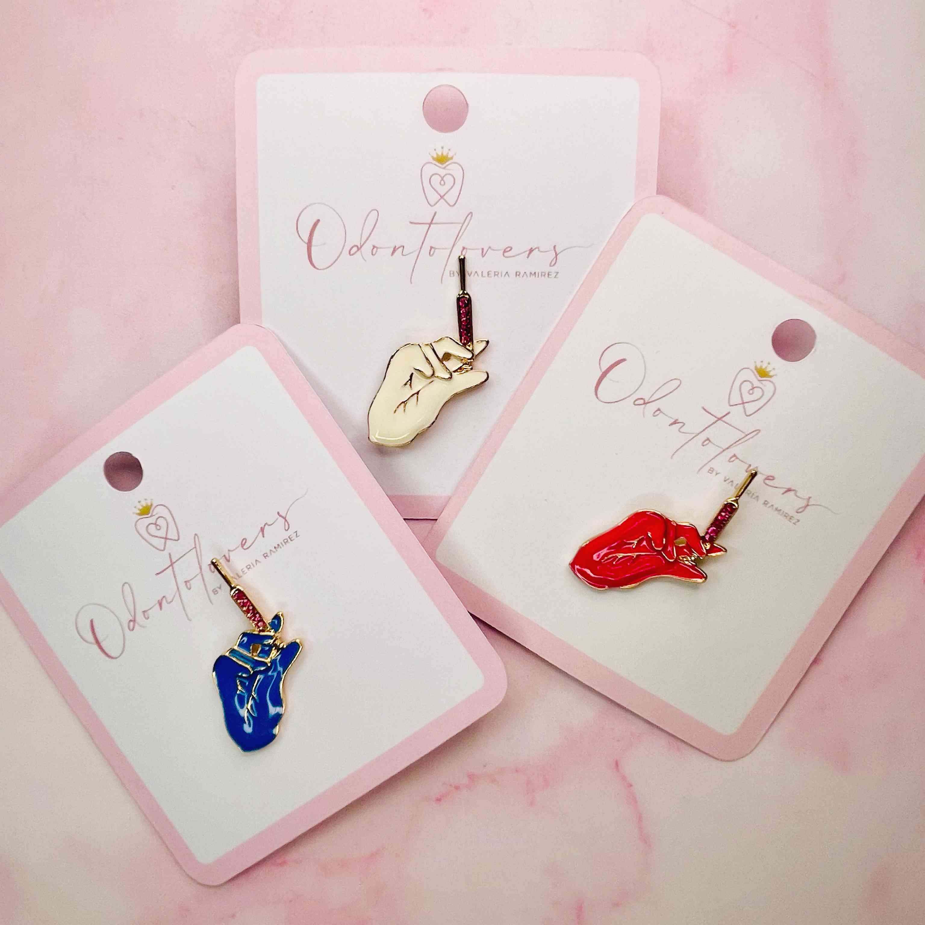 Pin guante jeringa 