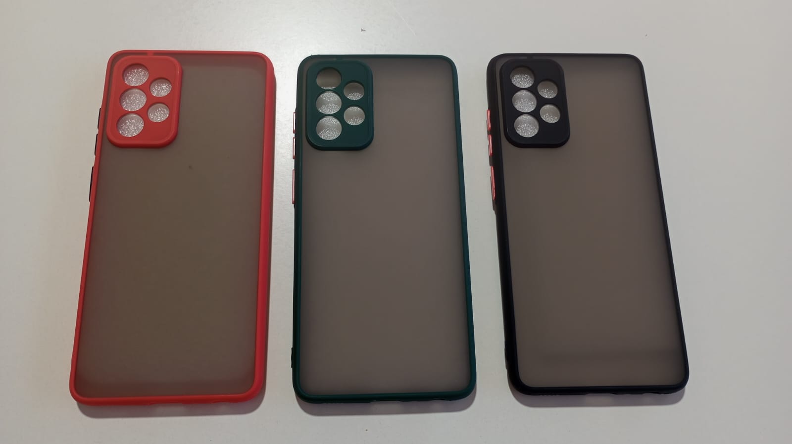 Carcasas samsung A52 4G Semi Transparente con color