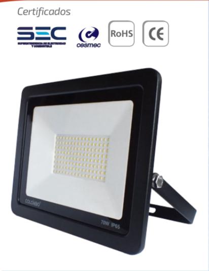 FOCO PROYECTOR LED 50W 4500LM 7000K IP65