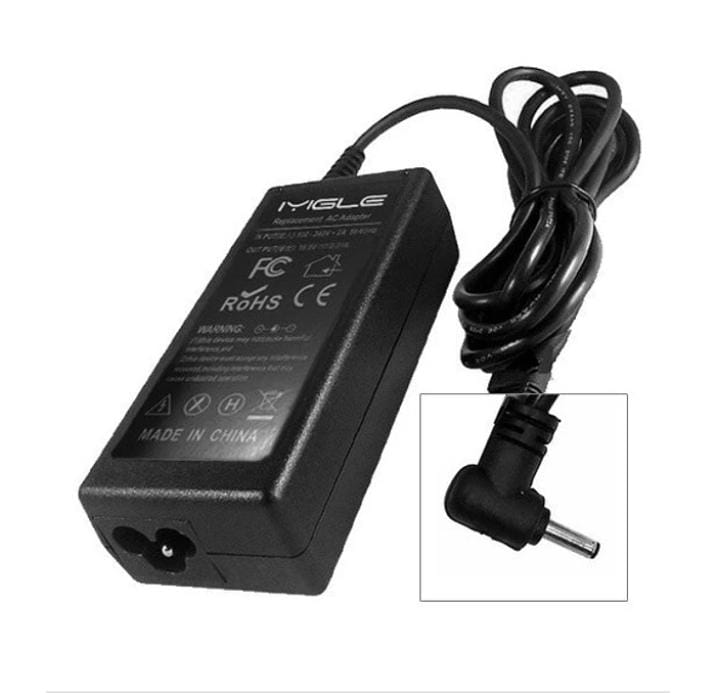 Cargador de notebook Samsung 19V – 2.1A punta 3.0 x 1.0mm