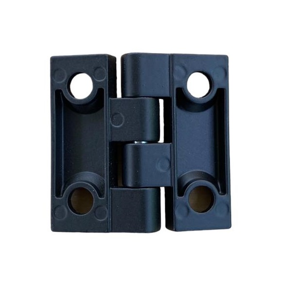 Bisagra aluminio negra
