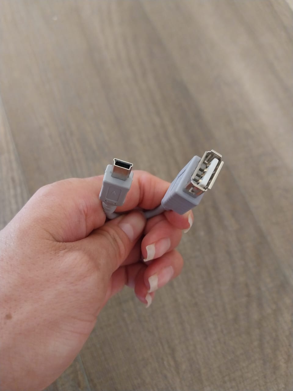 CABLE USB MINI A USB A HEMBRA