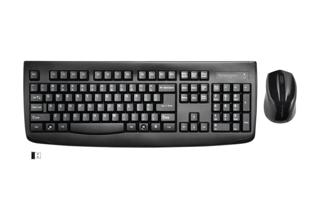 Teclado Y Mouse Kensington Set Pro Fit Inalámbrico Negro