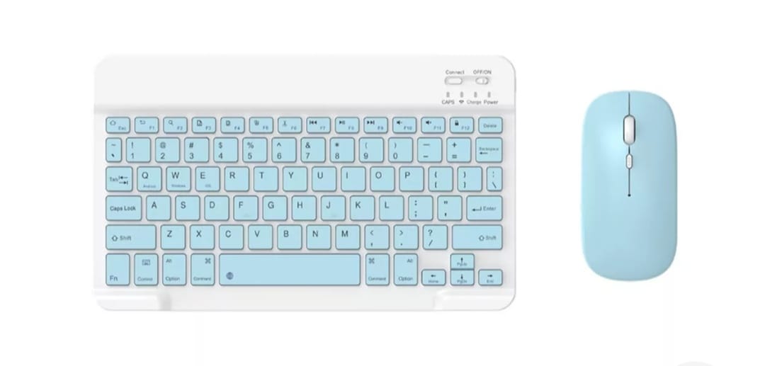 TECLADO + MOUSE BLUETOOTH