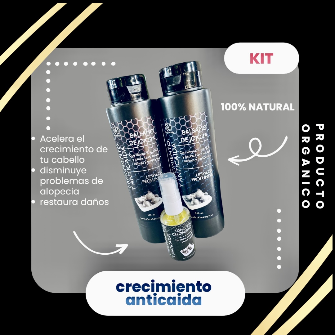 Kit crecimiento y anticaida 