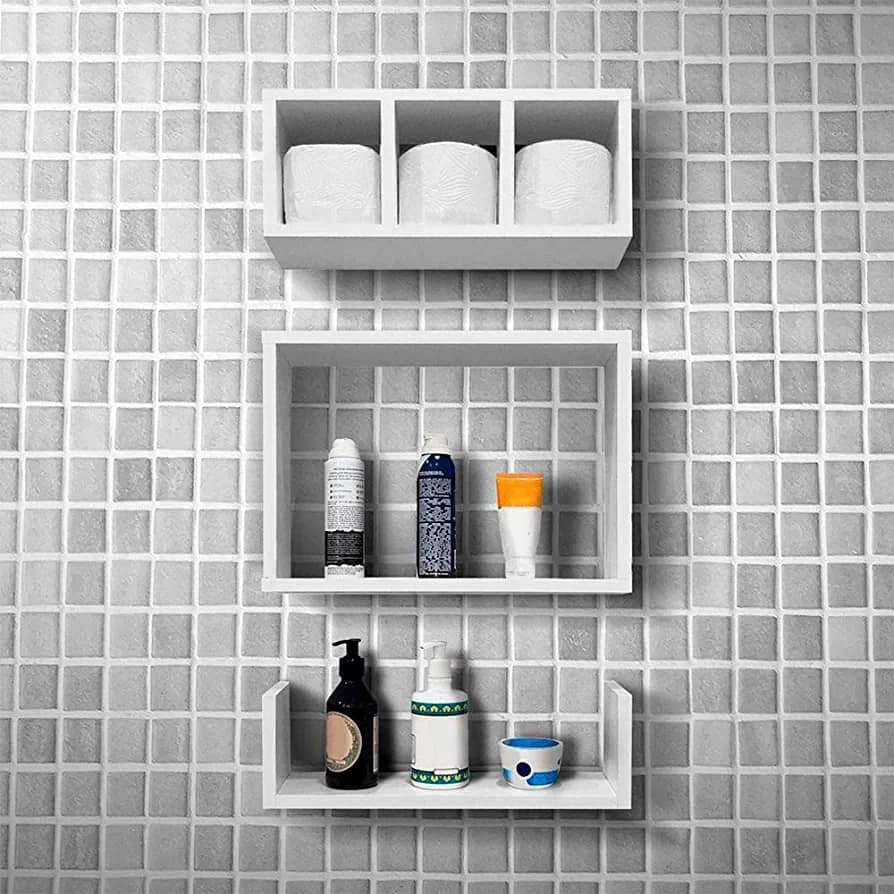 Set de Repisas para Baño