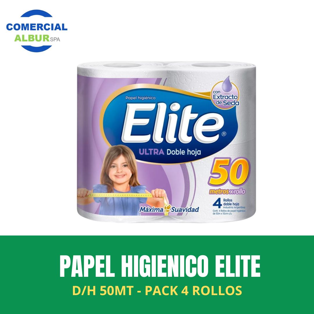 PAPEL HIGIÉNICO D/H 50 MT - ELITE
