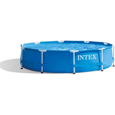 Intex Frame Pool Set Mit Pumpe 305x76cm
