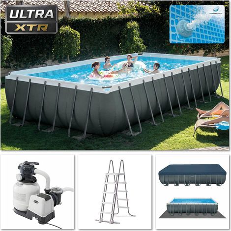 Intex Swimmingpool Set Komplettset Schwimmbecken Schwimmbad Mehrere