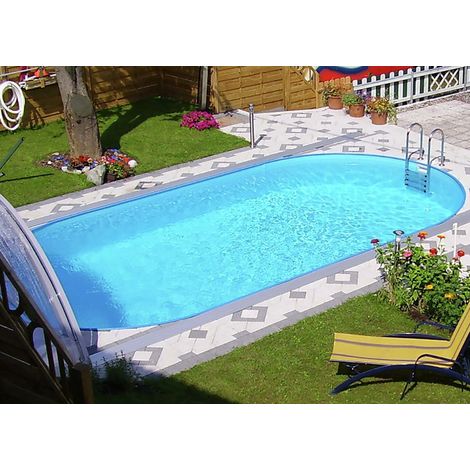 Steinbach Stahlwand Swimming Pool Set Styria Oval