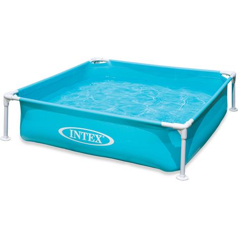 Intex 57173 Mini Frame Pool 122x122x30cm Blau