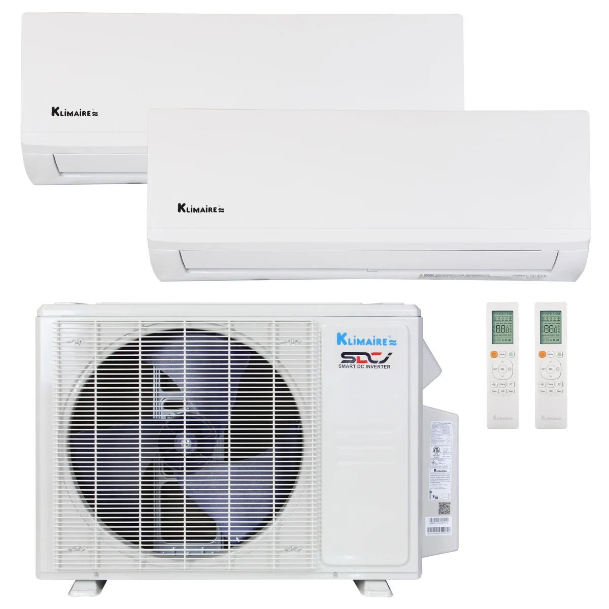 2 Zone 12 000 BTU 23 SEER2