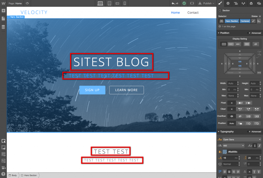 Webflowって何 非エンジニアでも5分でできるウェブサイト制作サービス Sitest サイテスト ブログ