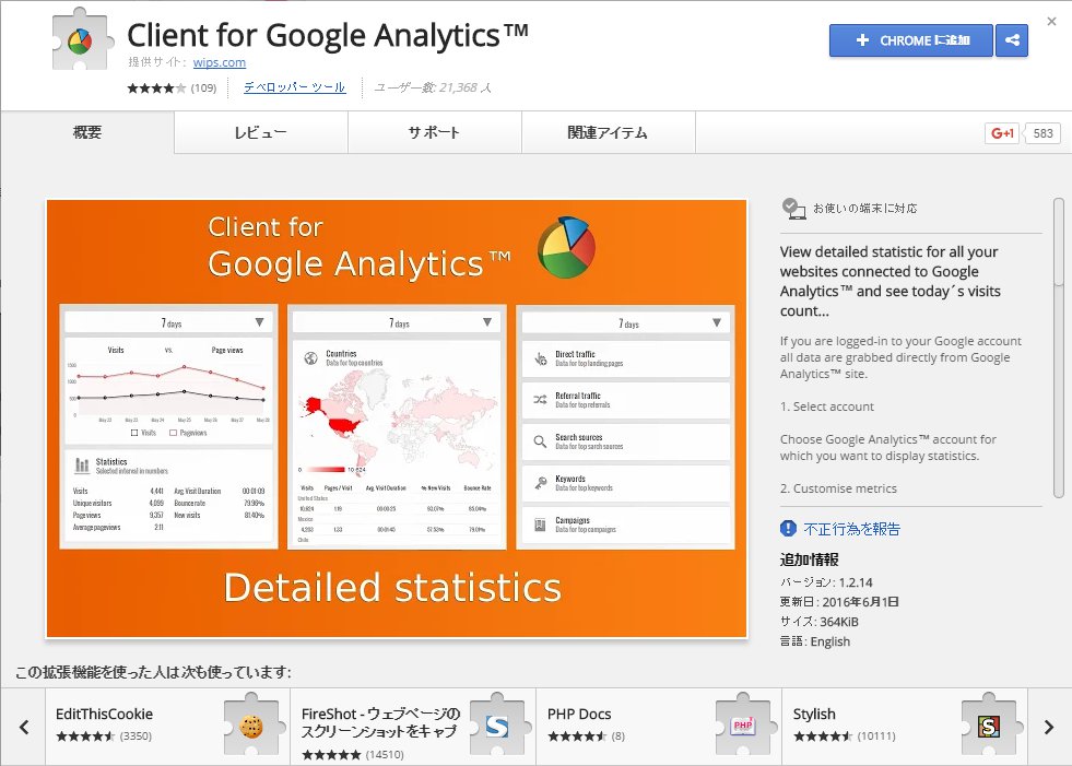 Client for Google Analytics