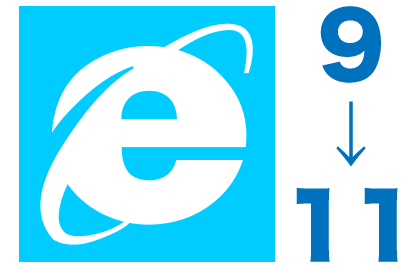 IE9のサポート終了