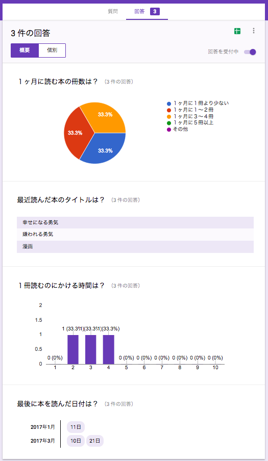 回答画面