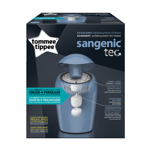 פח חכם - סנג'ניק טק טומי טיפי Tommee Tippee כחול