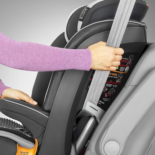 כסא בטיחות משולב בוסטר מיי פיט MyFit Zip Air עם בד מנדף זיעה צ'יקו