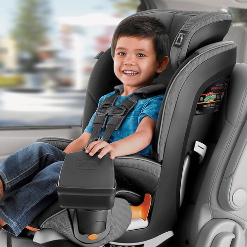 כסא בטיחות משולב בוסטר מיי פיט MyFit Zip Air עם בד מנדף זיעה צ'יקו