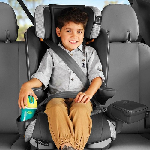 כסא בטיחות משולב בוסטר מיי פיט MyFit Zip Air עם בד מנדף זיעה צ'יקו