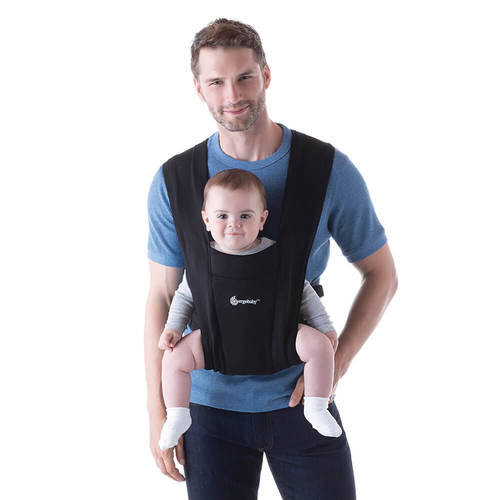 מנשא בד לתינוק אמברייס שחור ERGOBABY ארגו בייבי