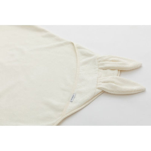 מגבת קפוצ'ון ארנב ענקית-קרם במבום Bamboom