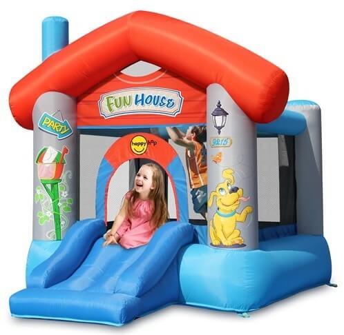 מתקן מתנפח לילדים ג'וי האוס Joy House עם מגלשה 9215 Happy hop הפי הופ