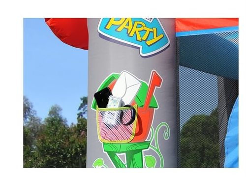 מתקן מתנפח לילדים ג'וי האוס Joy House עם מגלשה 9215 Happy hop הפי הופ