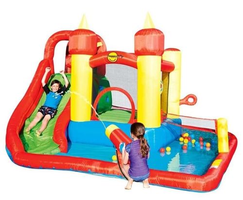 מגלשת מים משולבת עם מתקן קפיצה פאנלנד 9016 Happy hop הפי הופ