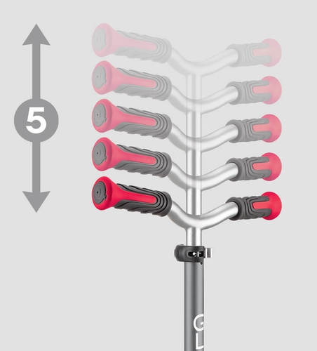 קורקינט MASTER מאסטר צבע אדום Globber גלובר 