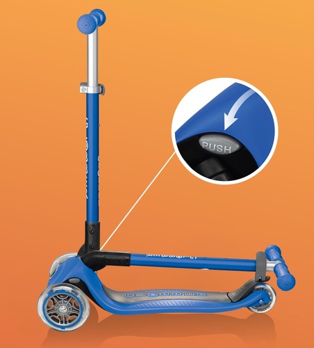 קורקינט PRIMO FANTASY פרימו פנזטי לייטס צבע ורוד פרחוני Globber גלובר 