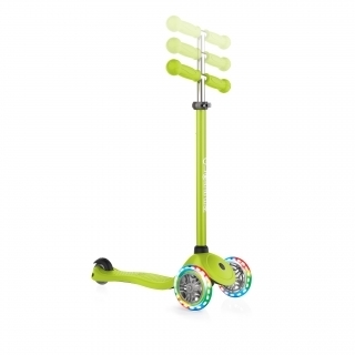 קורקינט PRIMO LIGHTS פרימו אנודייז לייטס צבע ירוק Globber גלובר 