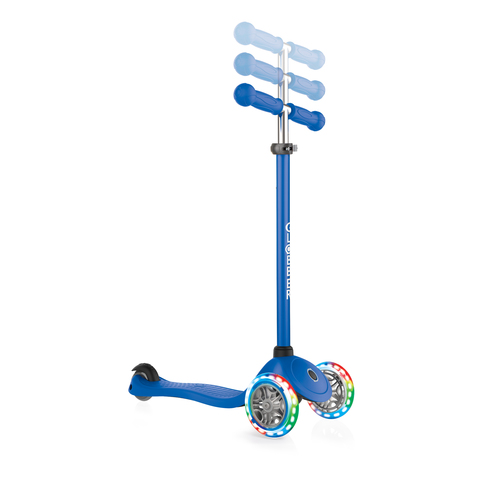 קורקינט PRIMO LIGHTS פרימו אנודייז לייטס צבע כחול GLOBBER גלובר 