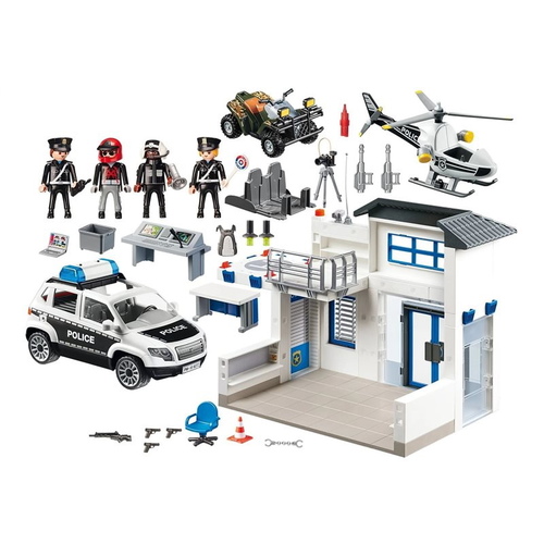 תחנת משטרה חדש PLAYMOBIL פליימוביל 
