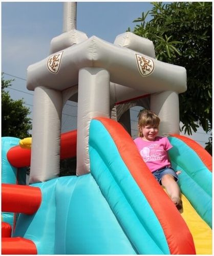 מתקן מתנפח לילדים 9021 טירת קפיצות עם 13 תחנות  Happy hop הפי הופ