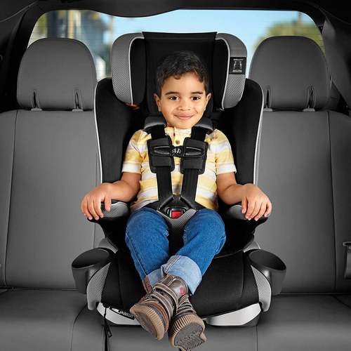 כסא בטיחות מיי פיט זיפ – MyFit™ Zip צבע NIGHTFALL אפור שחור CHICCO צ'יקו