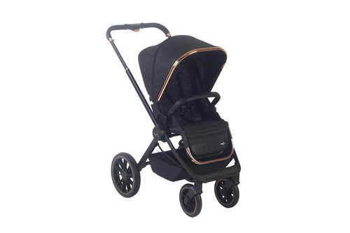 עגלת תינוק סיילו פרו CIELO PRO XXL-Rose gold Black שחור רוז גולד ספורט ליין