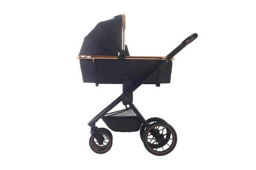 עגלת תינוק סיילו פרו CIELO PRO XXL-Rose gold Black שחור רוז גולד ספורט ליין